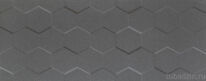Настенная плитка Elementary graphite hex STR